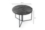 Aucune Mesa de comedor YAPRAK Antracita Redonda